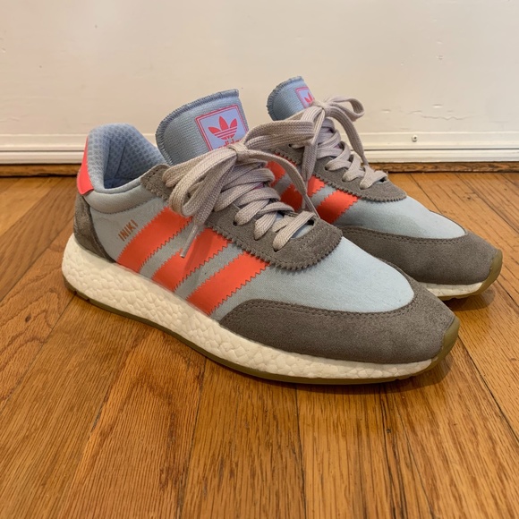 adidas iniki blue orange